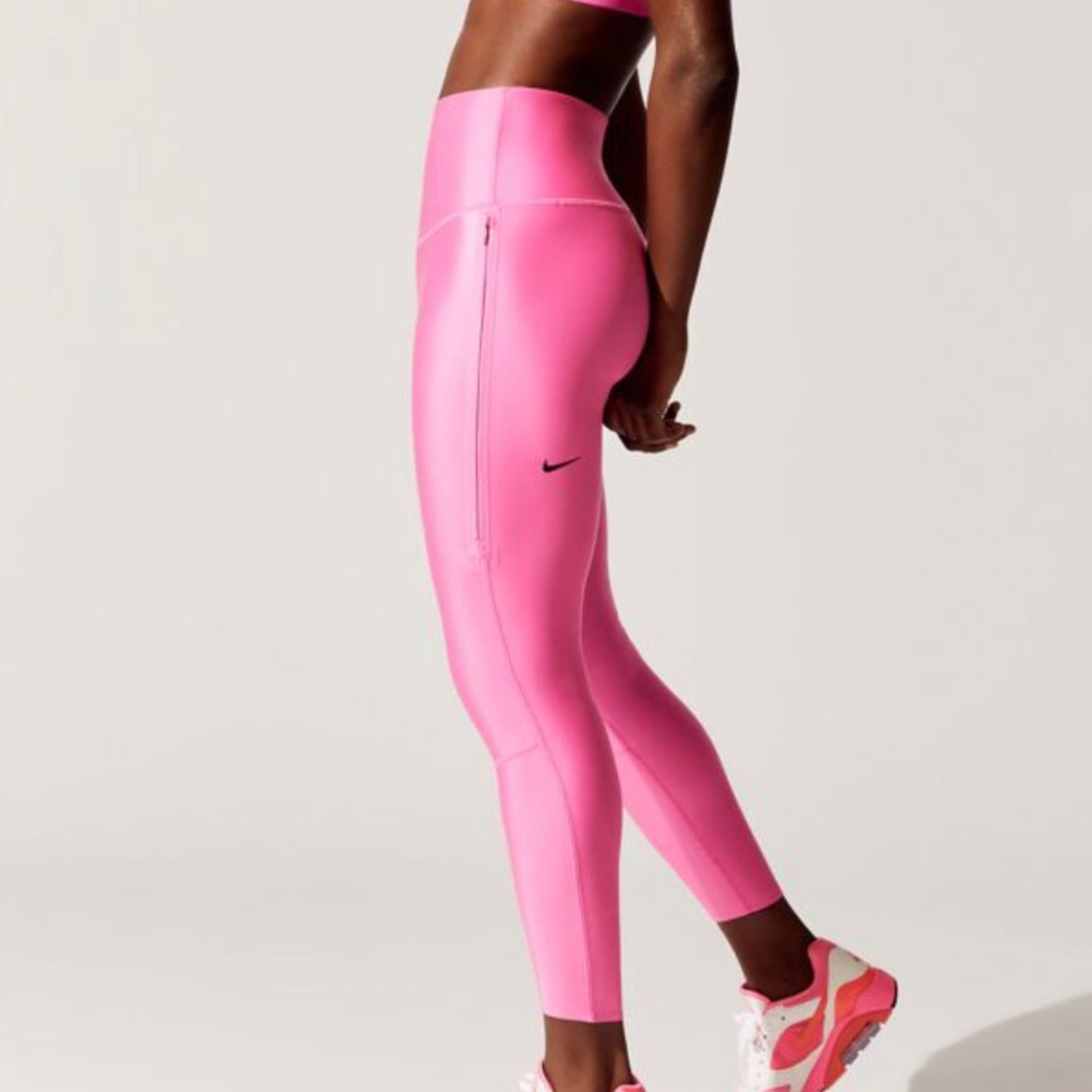 Nike Pink High-Waist Leggings